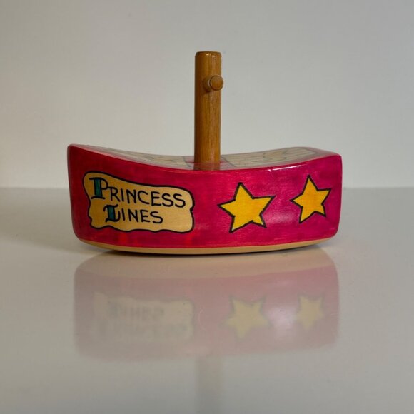 Worlds Greatest Bath Boats PRINCESS LINES 2012 Handmade Wooden Toy Dana McDill - Picture 4 of 8
